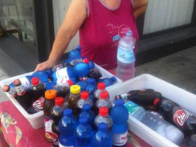 Maria delle sgagliozze in posa per Barinedita